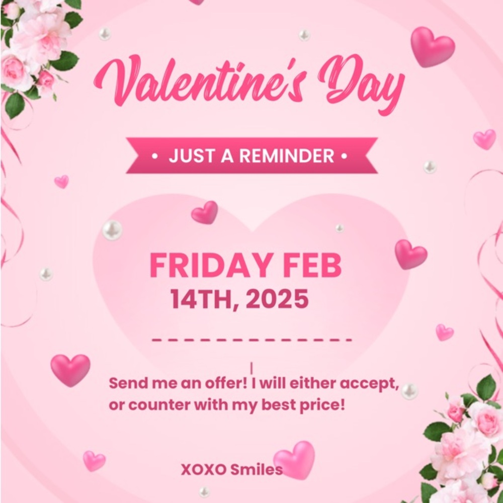Valentine's Day Reminder Poster